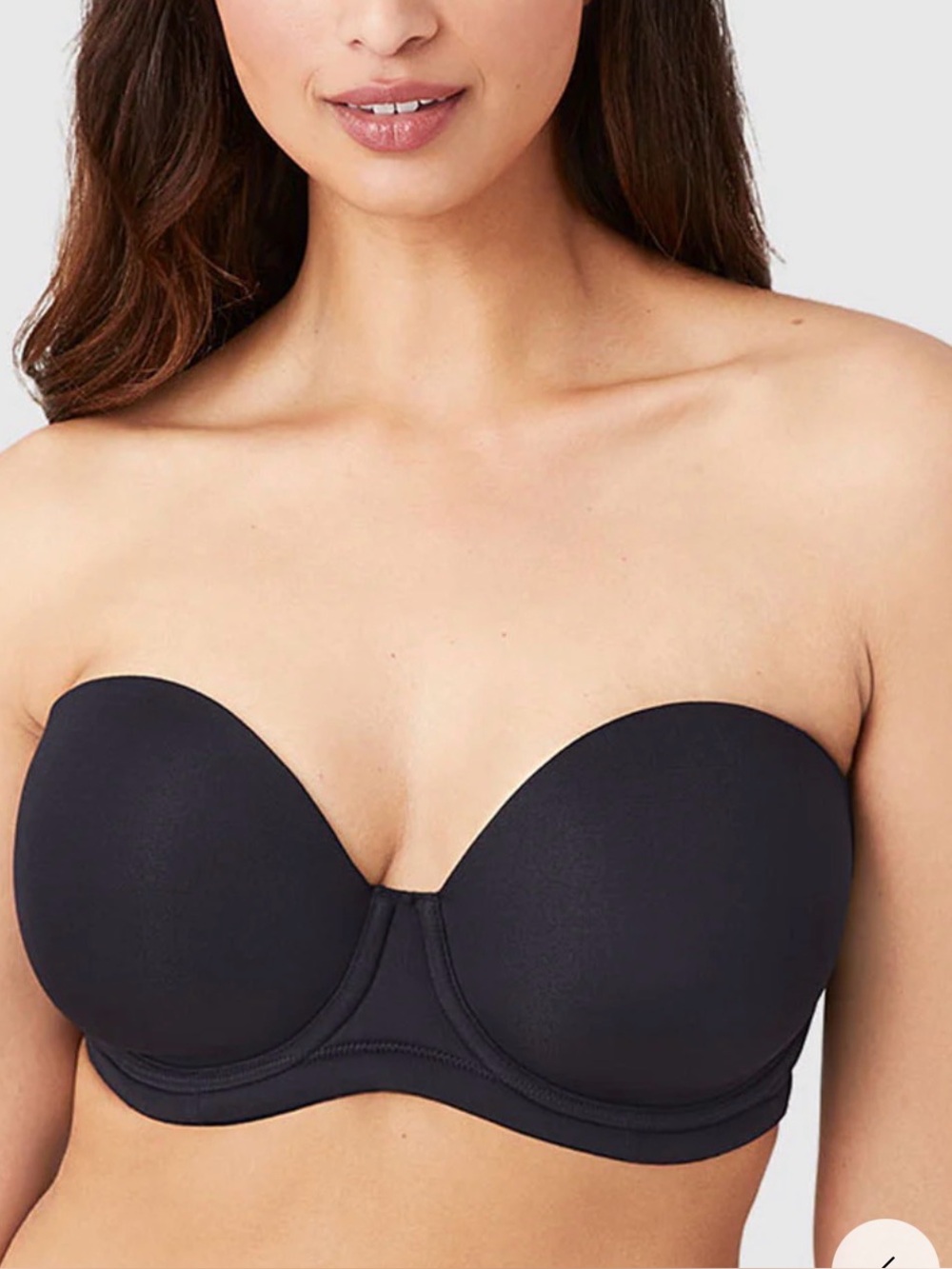 Wacoal Red Carpet Strapless Underwire Bra - Black 36DD